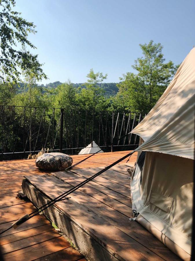 Hotel Glampspace - Szlak Beskidzki Międzybrodzie Bialskie Exterior foto