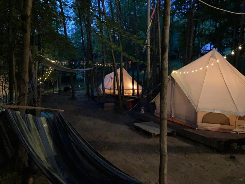 Hotel Glampspace - Szlak Beskidzki Międzybrodzie Bialskie Exterior foto